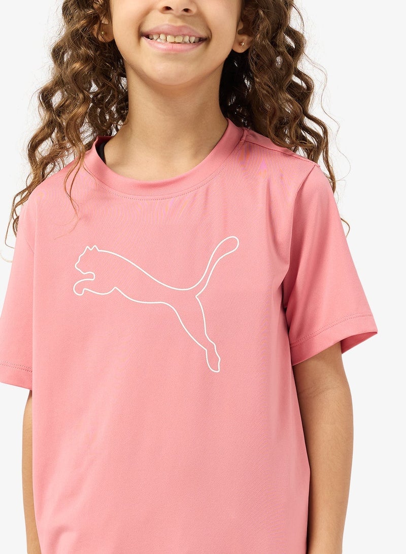 بوما تيشيرت بشعار قطة أساسي للشباب - Image 3